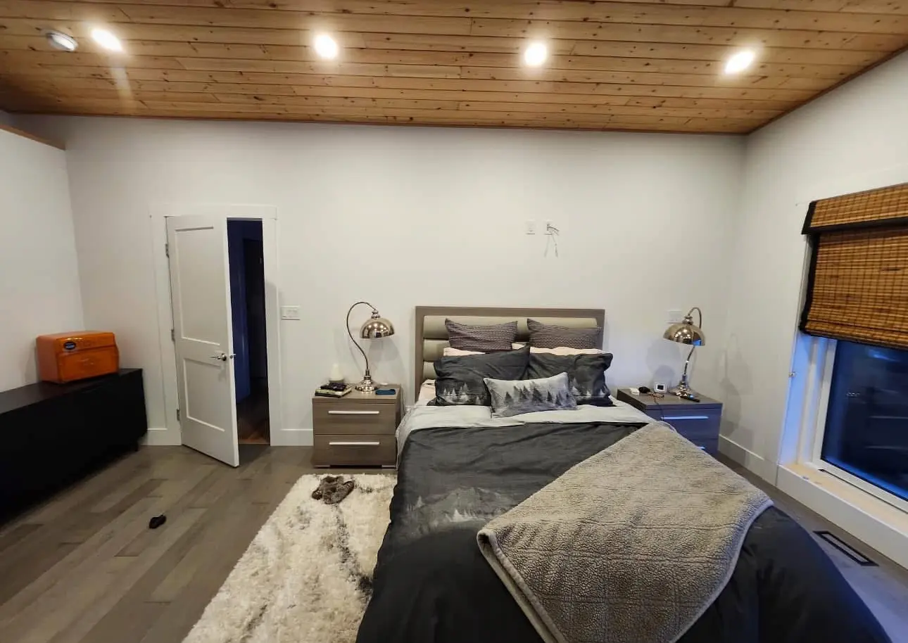 Professional cabinet refinishing project in Edmonton