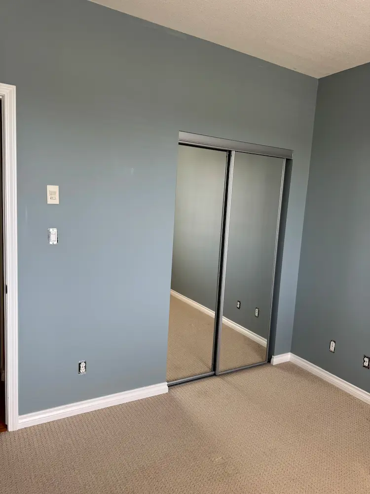Detailed finish work and trim painting